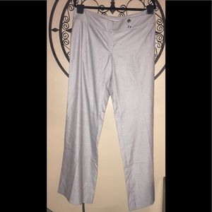 Michael Kors Dress Pants Size: 12 Opal Grey Plaid